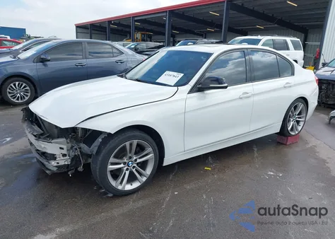 2013 BMW 328I из США, поврежденный, VIN WBA3A5G50DNP25287